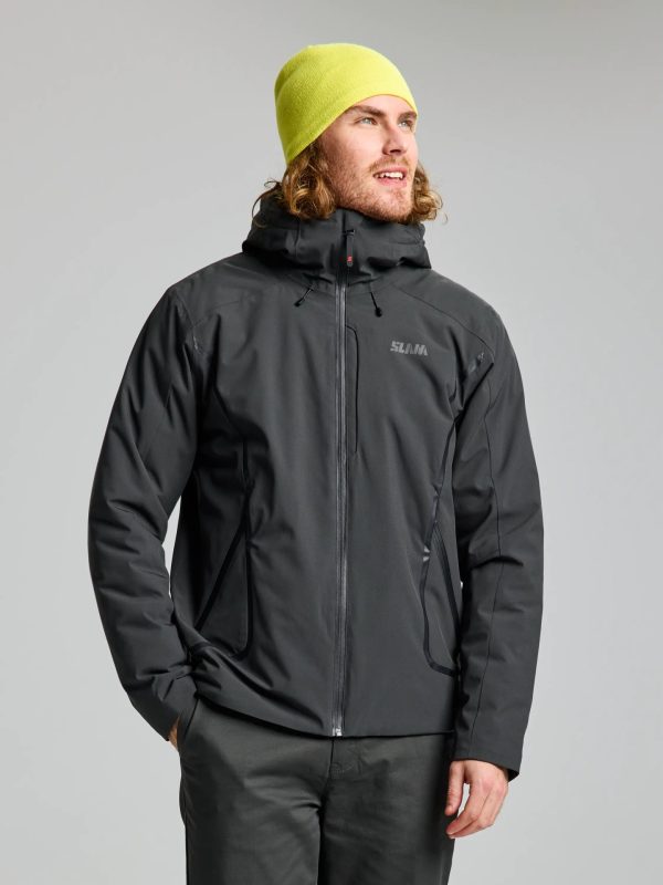 Act Hooded Ins Jkt - Graphite