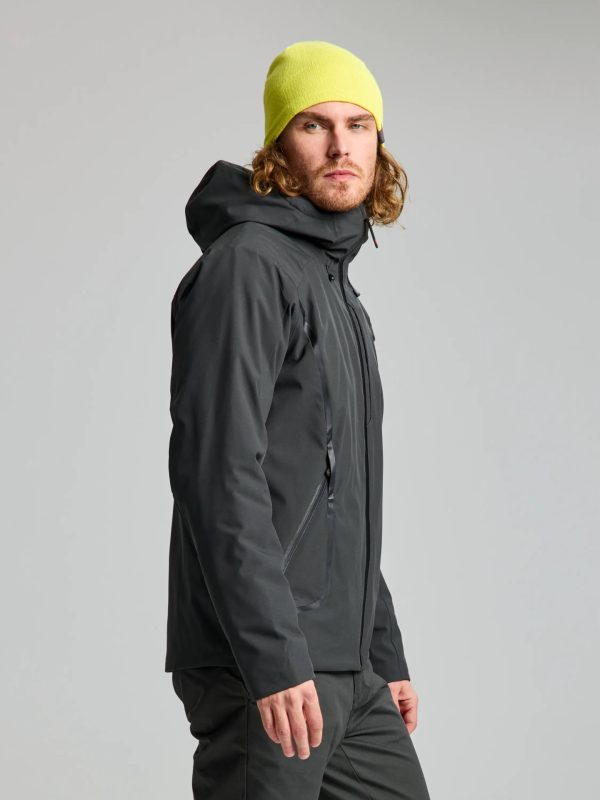 Act Hooded Ins Jkt - Graphite