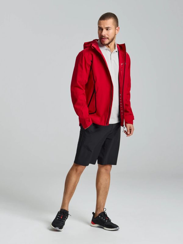 Act Hooded Jacket - Chilli