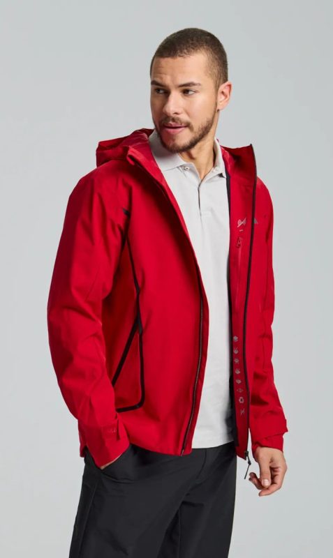 Act Hooded Jacket - Chilli