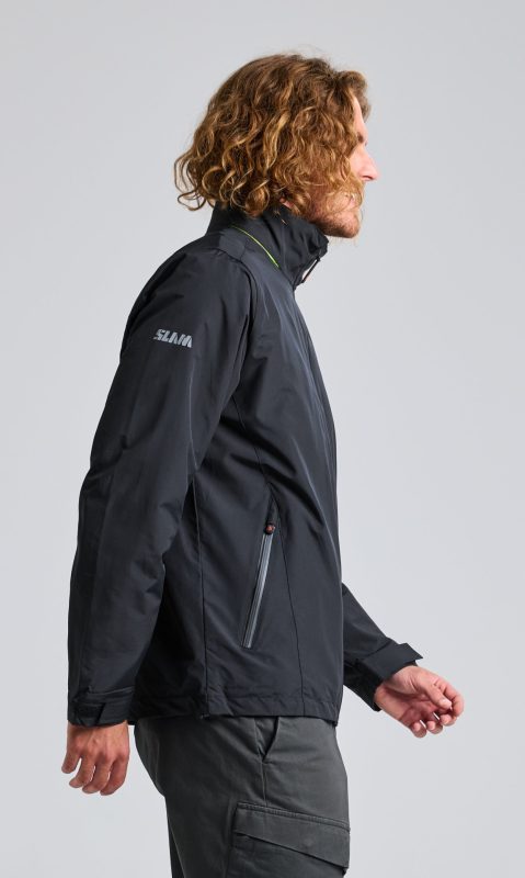 Crew Warm Hooded Jacket - Black Ink