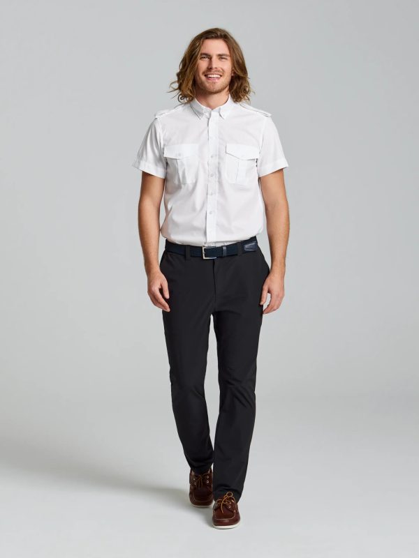 Tech Chino Pant - Black Ink