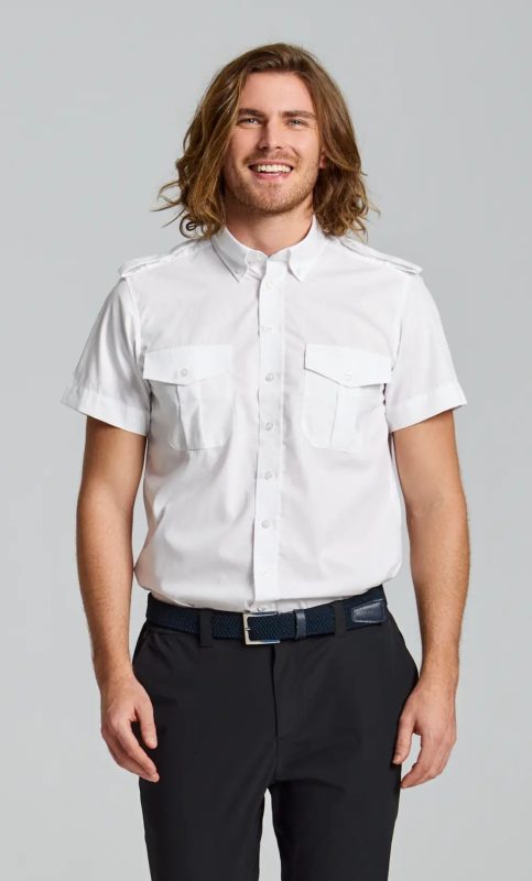 Deck Yacht Shirt - Bright White