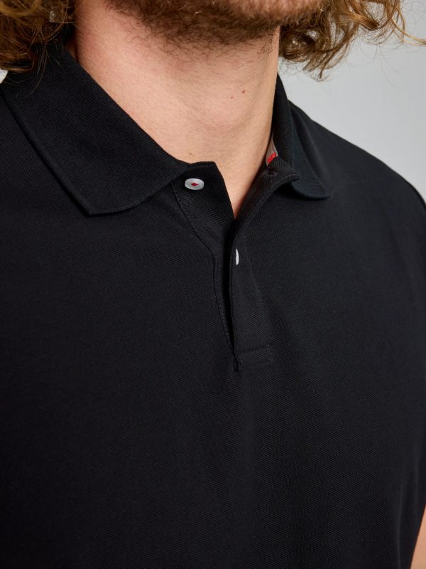 Deck Polo Short Sleeve - Black Ink