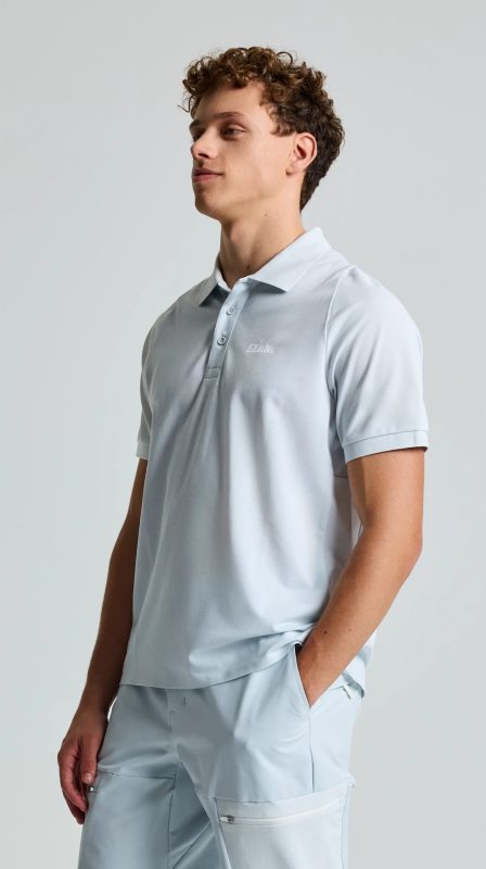 One Design DriRelease Polo Short Sleeve - Cliff Grey