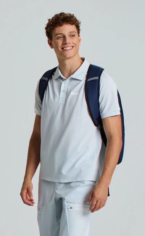 One Design DriRelease Polo Short Sleeve - Cliff Grey