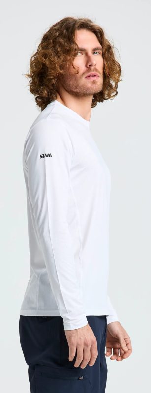 Crew Sunblock Ls 2.0 - Bright White