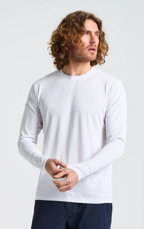 Crew Sunblock Ls 2.0 - Bright White