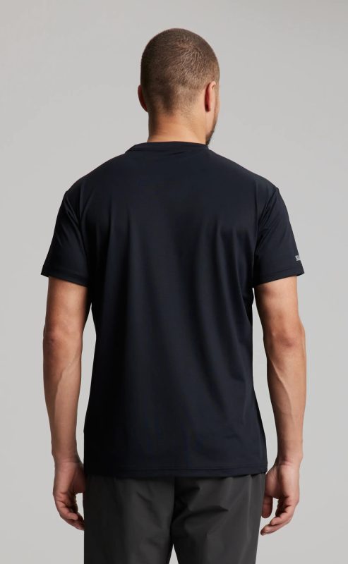 Tech Pique T-Shirt - Black Ink