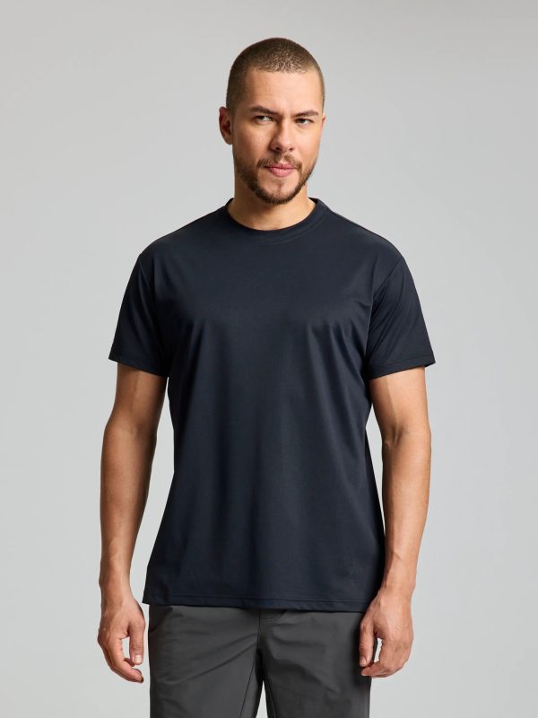 Tech Pique T-Shirt - Black Ink