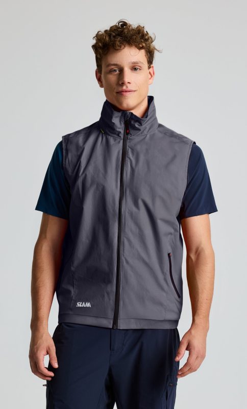 Crew Vest - Titanium