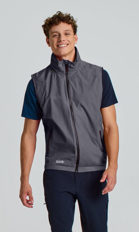 Crew Vest - Titanium
