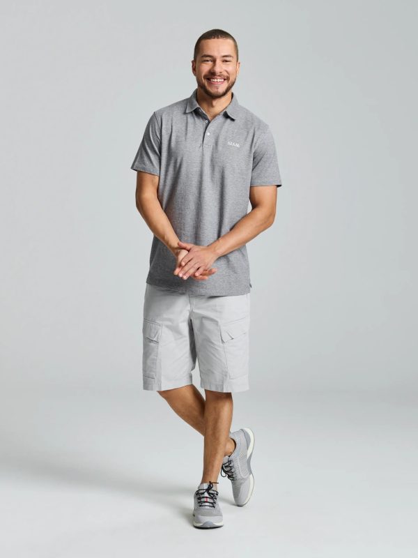 Deck Lgt Cargo Short - Glacier Grey