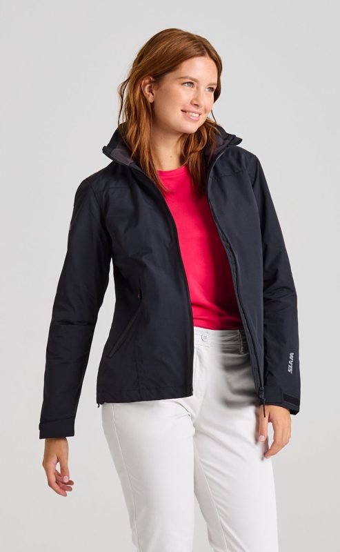 Crew Warm Hooded Jkt - Black Ink