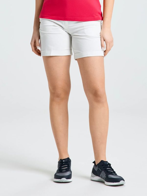 Deck Lgt Chino Short - Off White