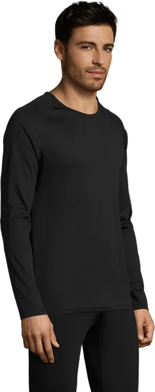 Sporty Long Sleeve - Black