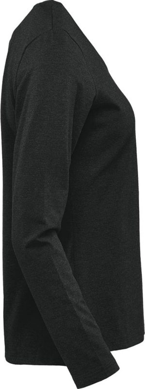 Montebello Performance Long Sleeve Tee - Black
