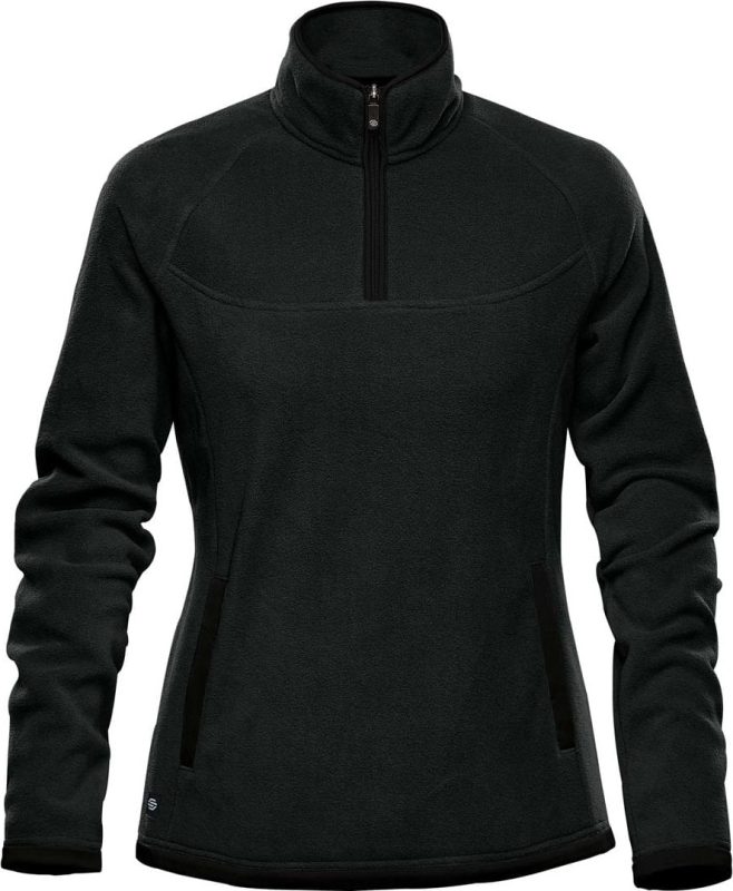 Shasta Fleece 1/4 Zip Pullover - Black