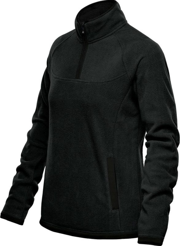 Shasta Fleece 1/4 Zip Pullover - Black