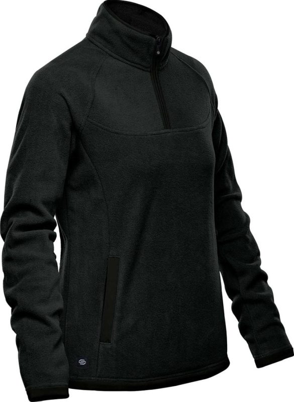 Shasta Fleece 1/4 Zip Pullover - Black