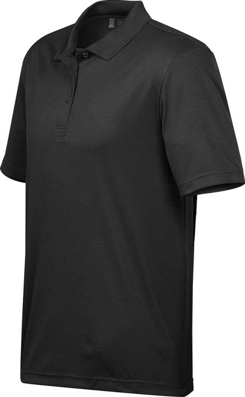Eclipse H2X-DRY Pique Polo - Black