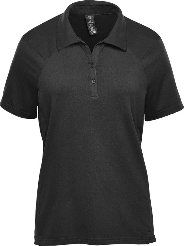Camino Performance Short Sleeve Polo - Black