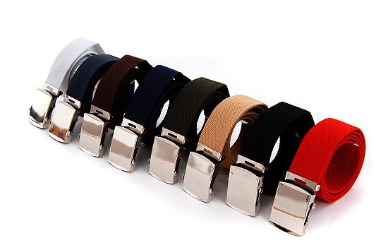 Custom Webbed Belts