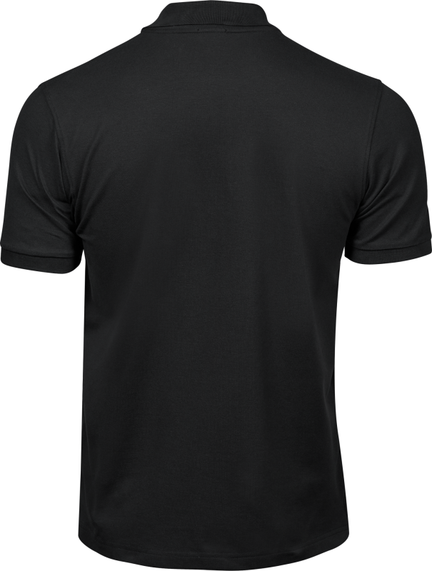 Luxury Stretch Polo - Black