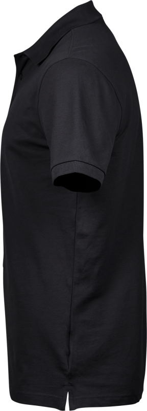 Luxury Stretch Polo - Black