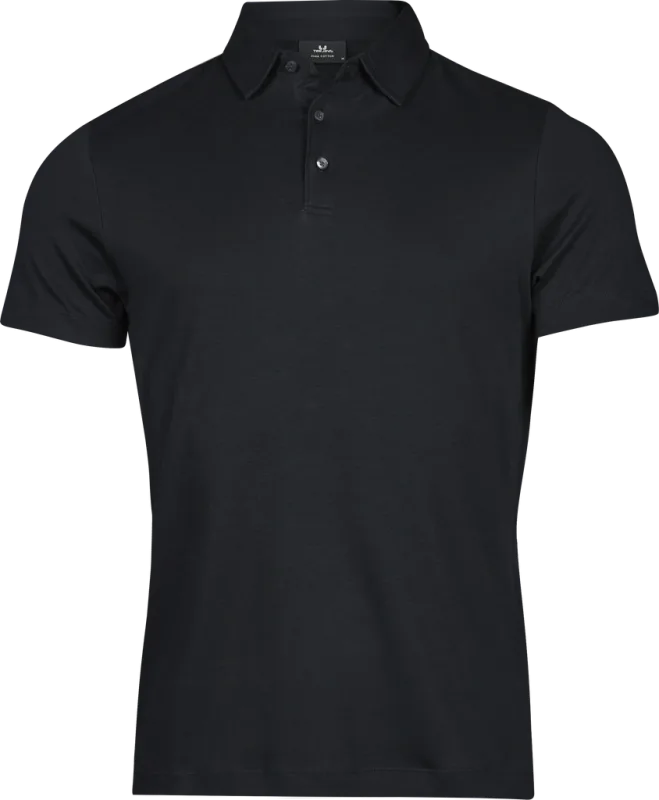 Pima Cotton Polo - Black