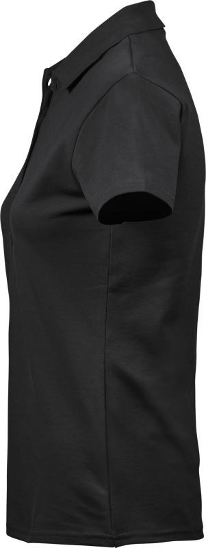 Luxury Stretch Polo - Black