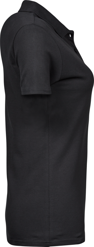 Luxury Stretch Polo - Black
