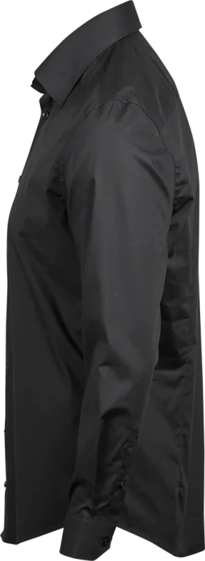 Stretch Luxury Shirt - Black