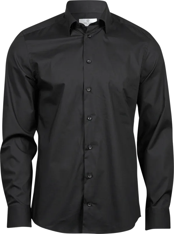 Stretch Luxury Shirt - Black