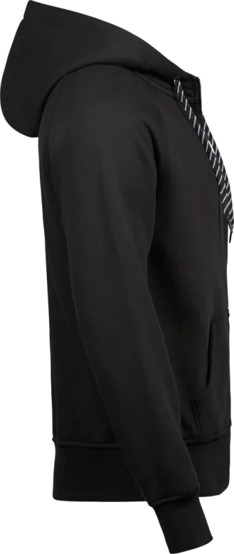 Fashion Full Zip Hood - Black