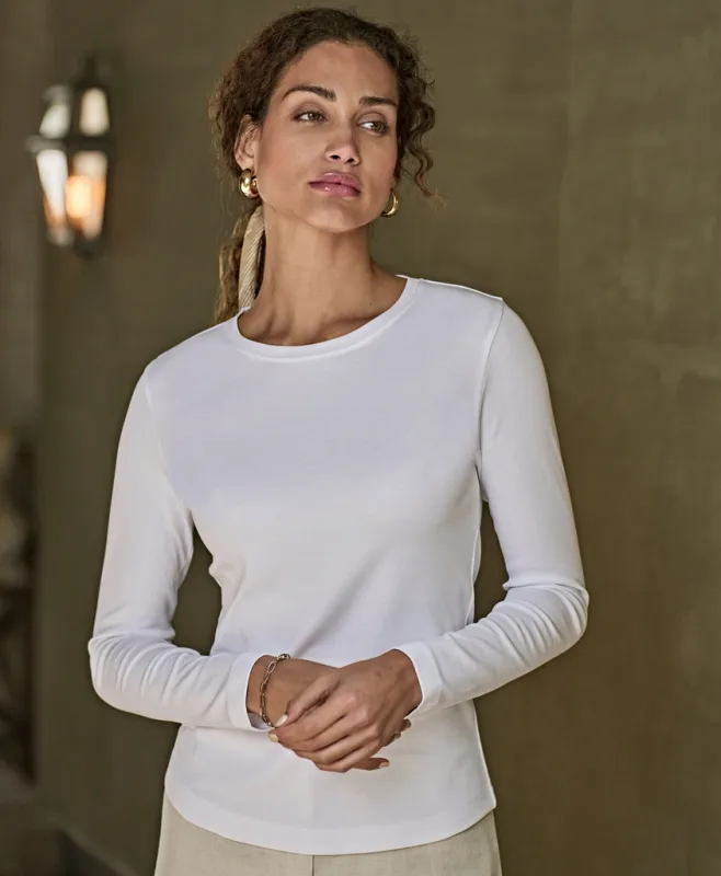 Long Sleeve Interlock Tee