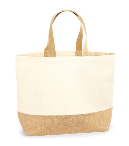 Jute Base Canvas Bag