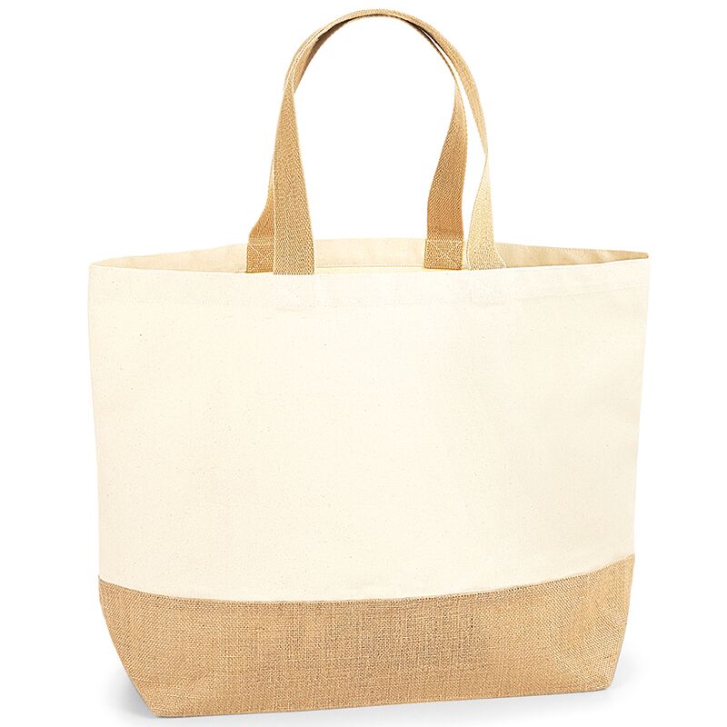 Jute Base Canvas Bag
